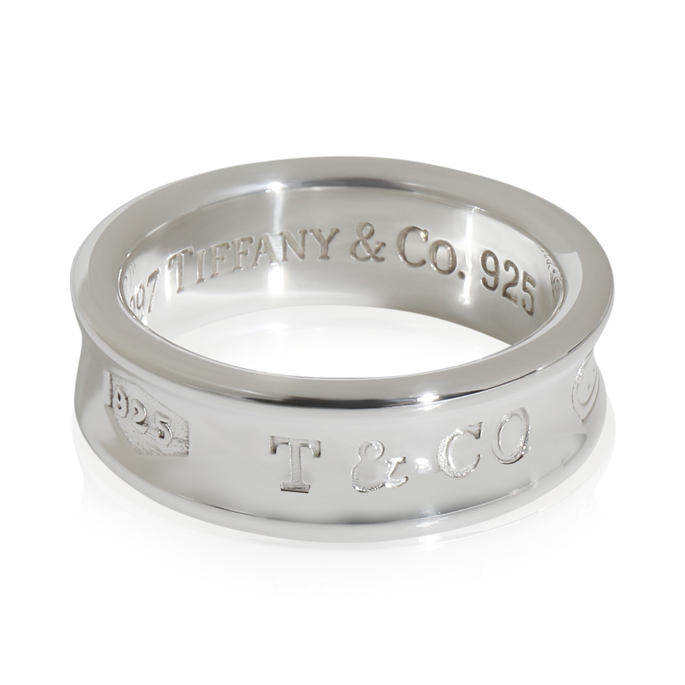 Tiffany & Co. Sterling Silver 1837 Ring